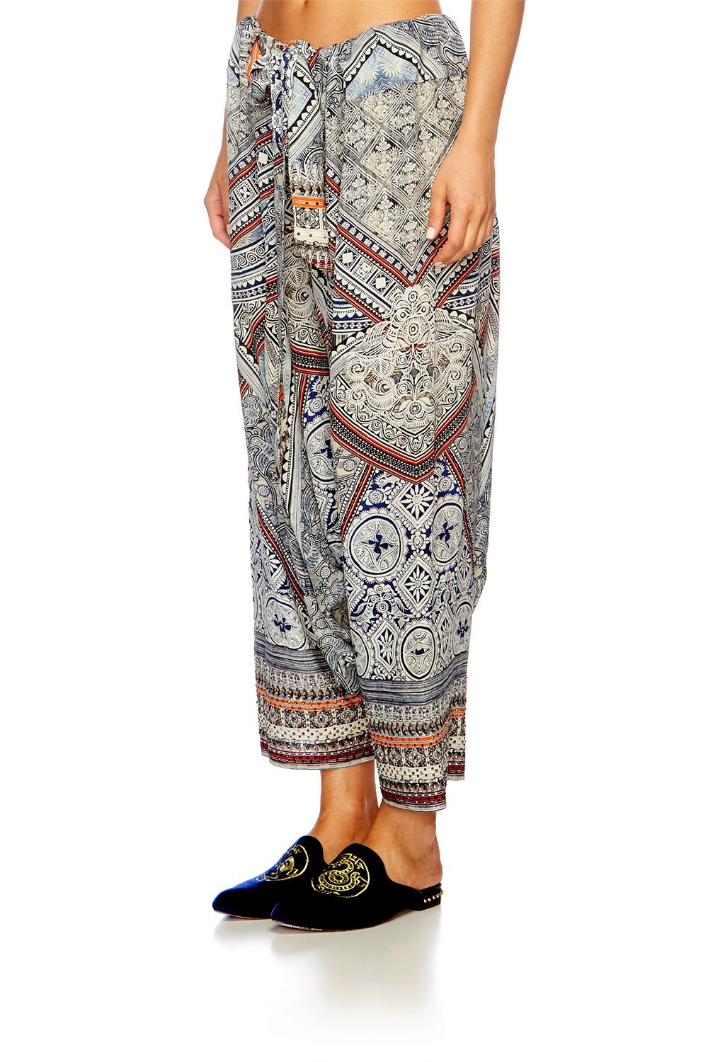 ANTIQUE BATIK HAREM PANTS
