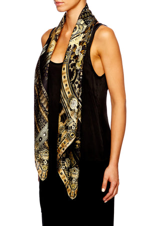 FOR THE LOVE OF LHASA LARGE SQUARE SCARF