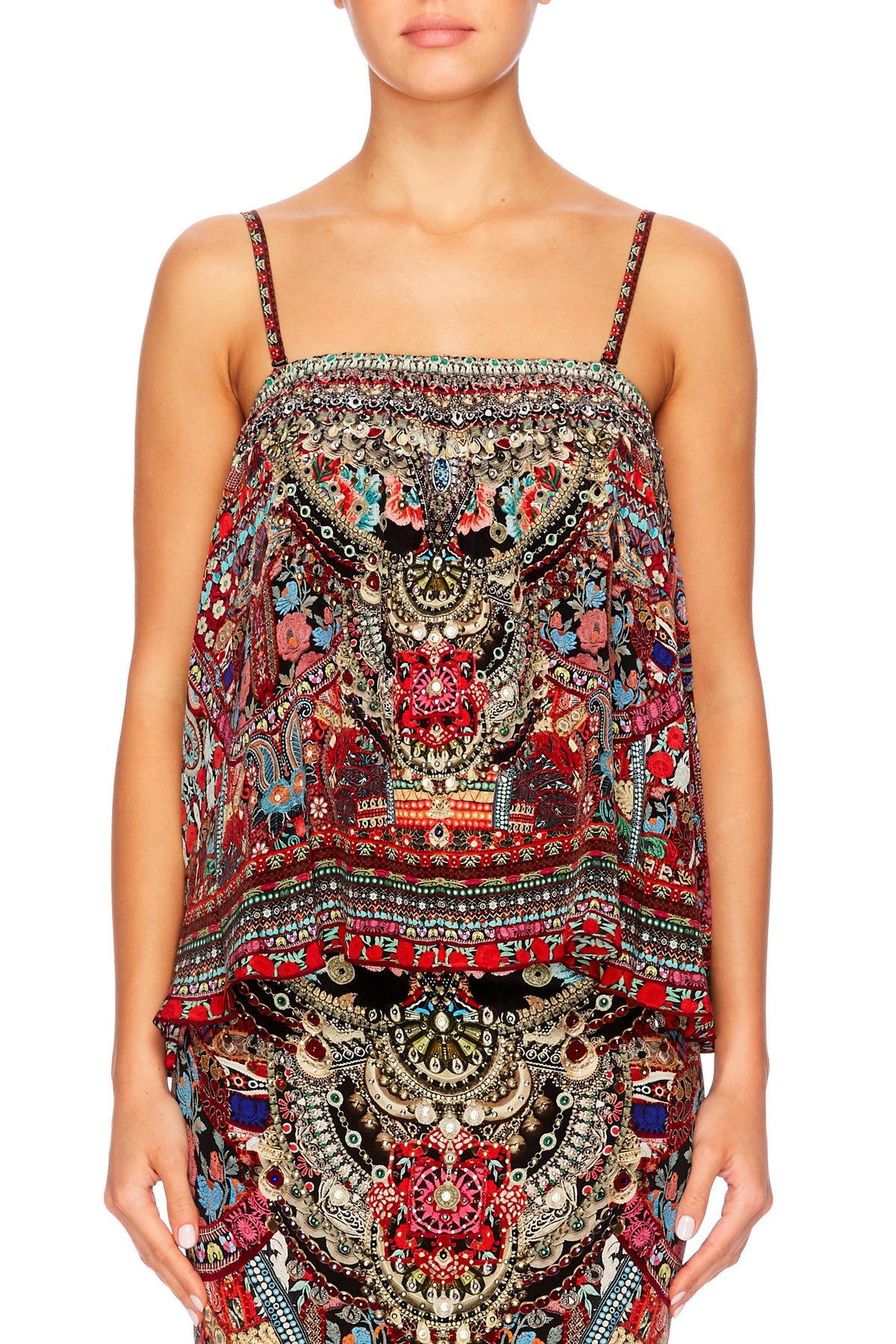 QUEEN ALIKA STRAPLESS TUBE TOP