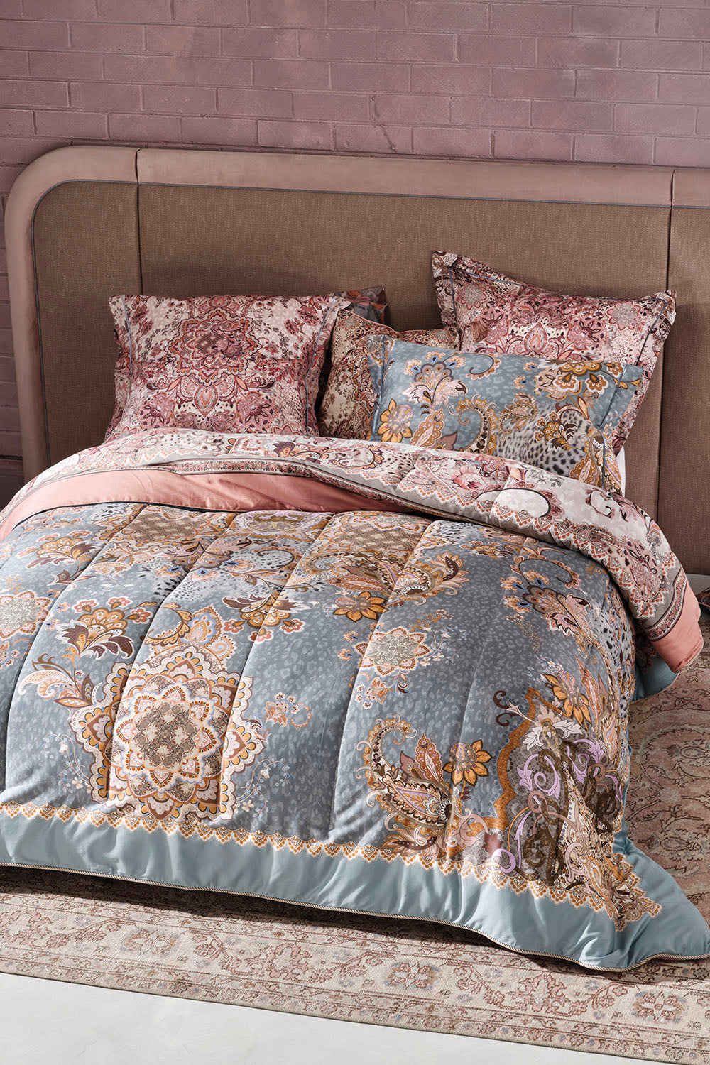 QUILTED BED COVER LE PALAIS DU ZAHIR