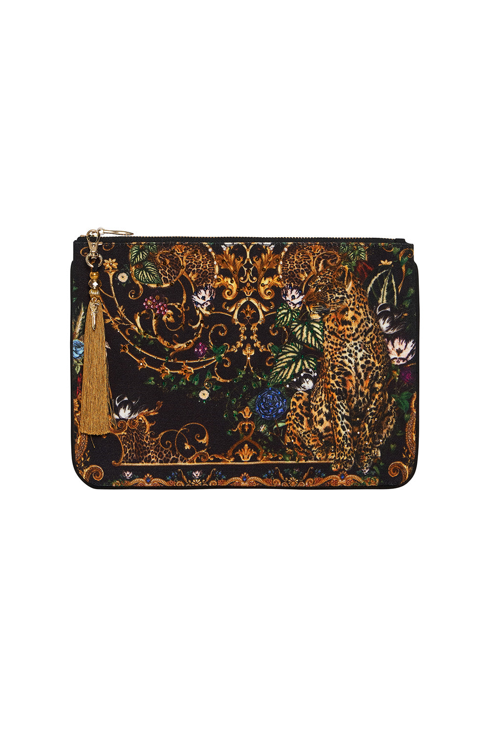 SMALL CANVAS CLUTCH STUDIO 54