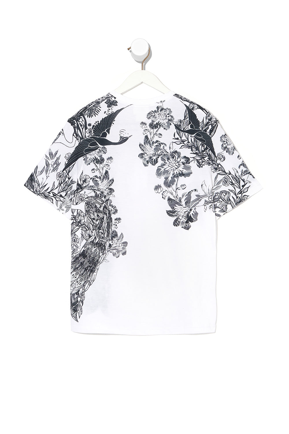 ROUND NECK T SHIRT SILVER LININGS