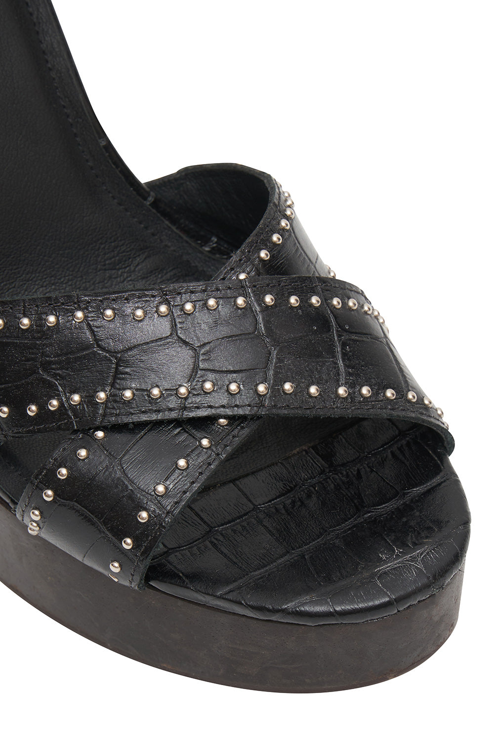CROC PLATFORM SOLID BLACK