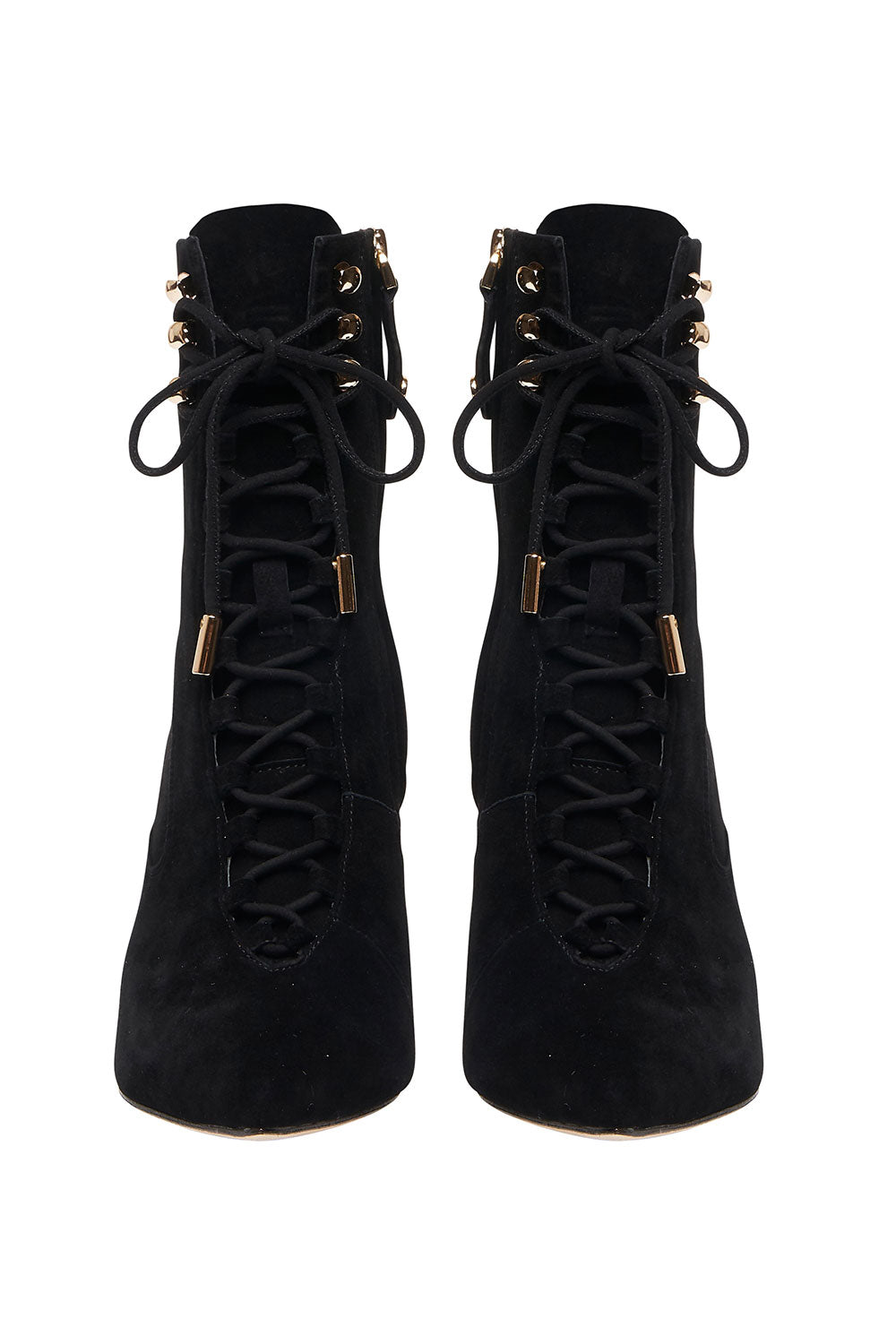 LACED BOOT BLACK CONTEMPORARY