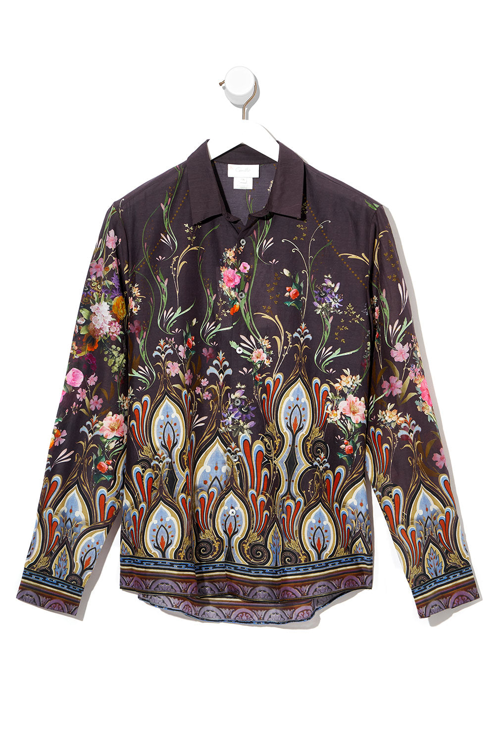 LONG SLEEVE COLLARED SHIRT WILD FLOWER