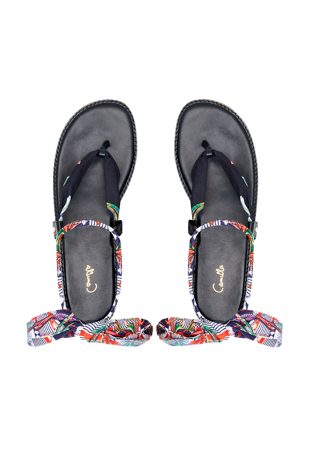 FABRIC TIE SANDAL JOIE DE VIVRE