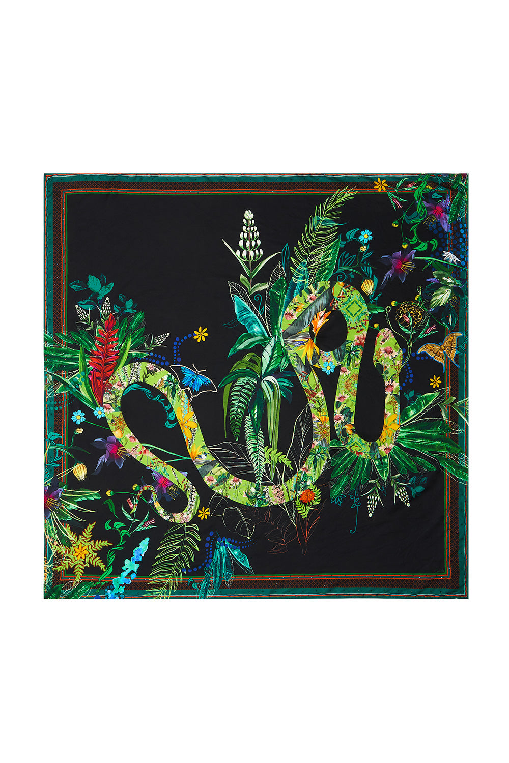 LARGE SQUARE SCARF RIVER CRUISE