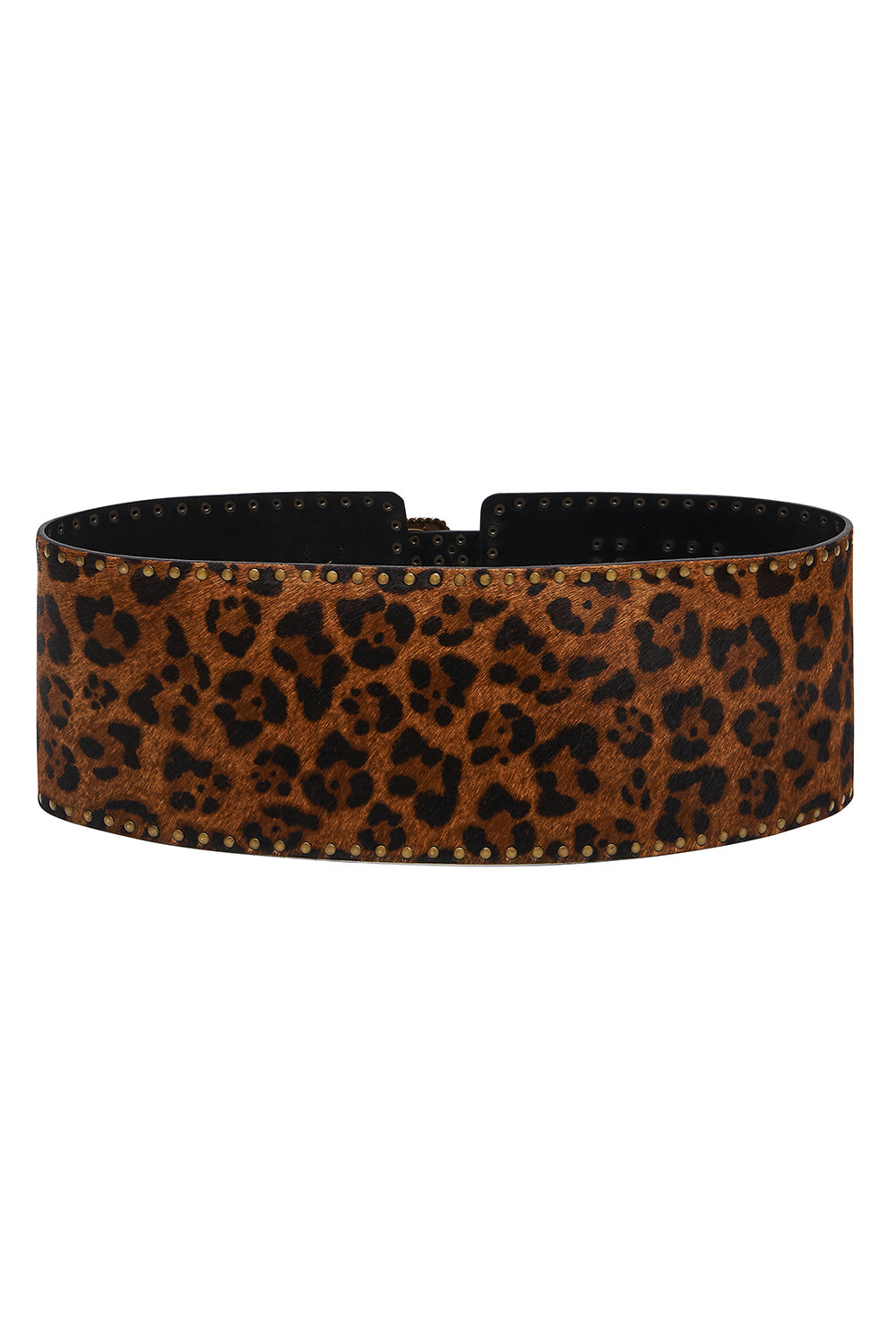 WIDE DOUBLE BUCKLE BELT FIRE AT NIGHT