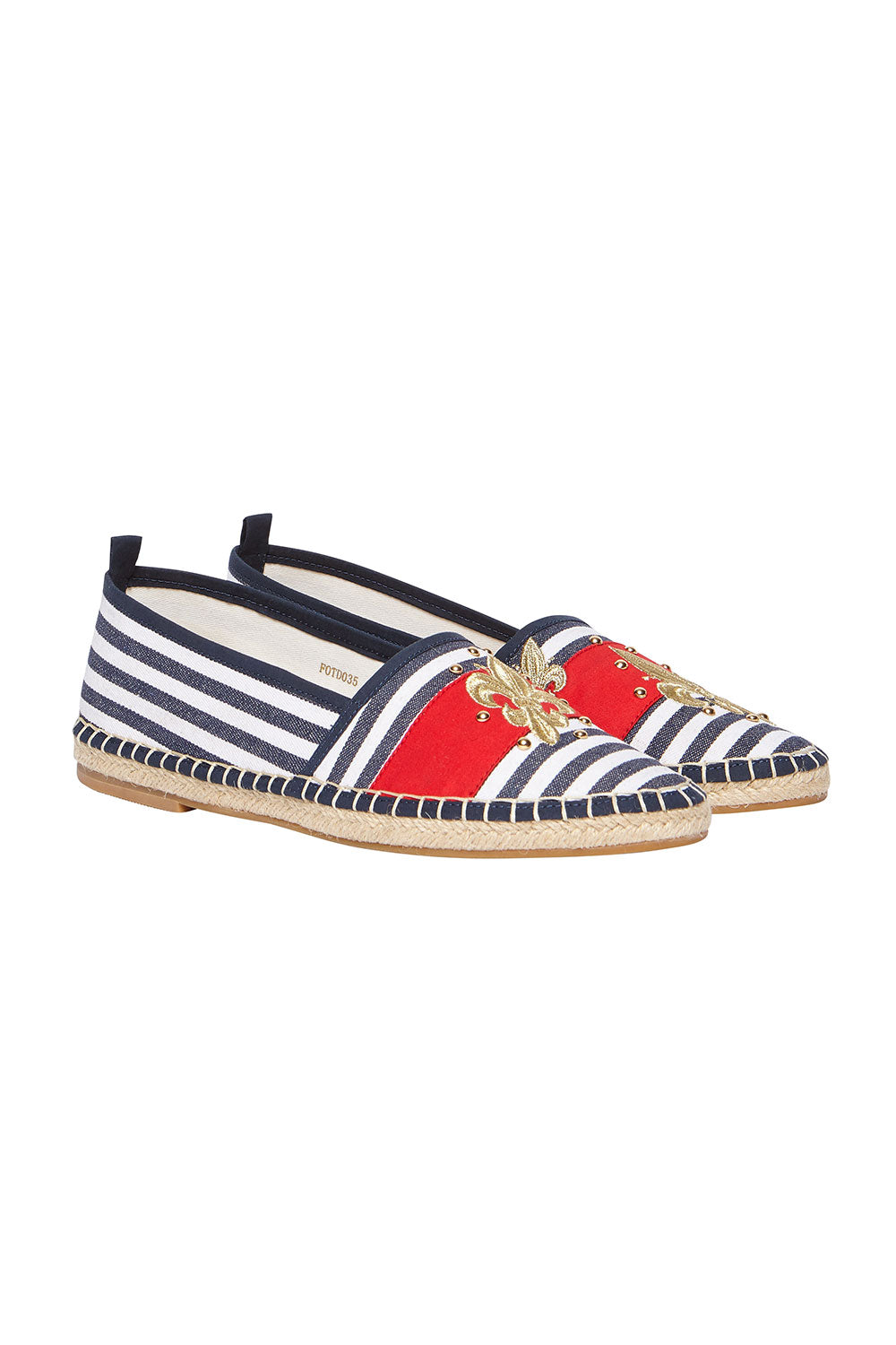 TRADITIONAL ESPADRILLE STRIPE