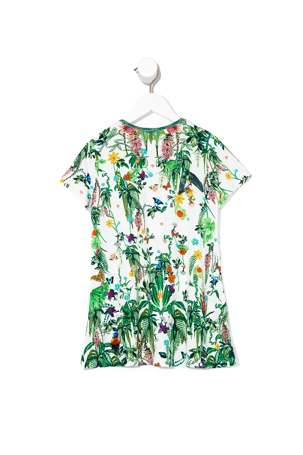 KIDS TSHIRT DRESS WITH FLARE HEM DAINTREE DARLING