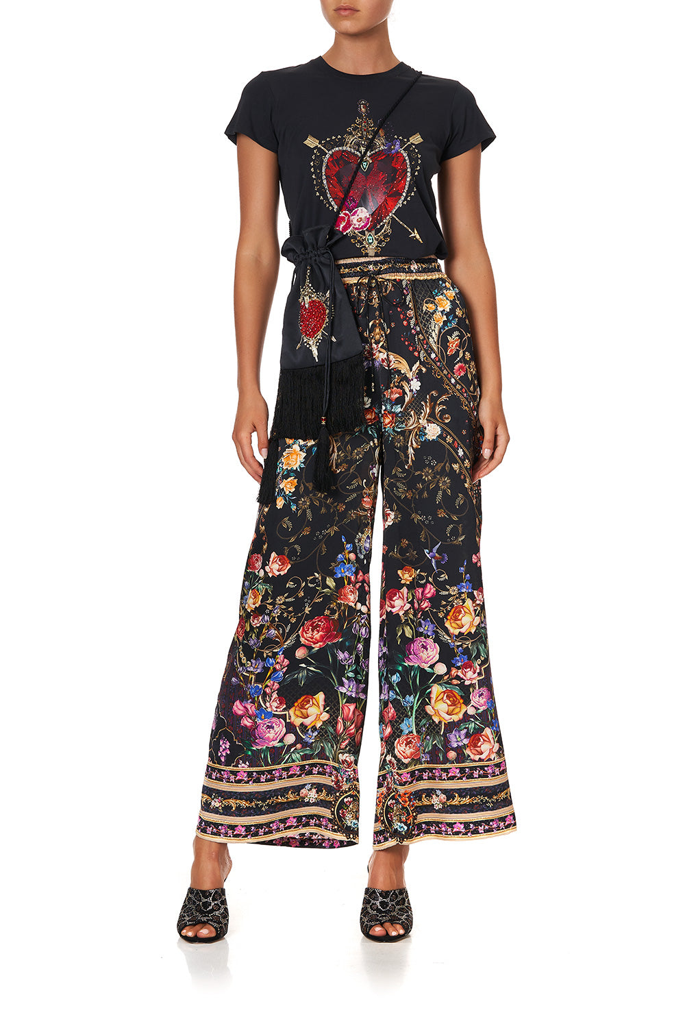 SLIM FIT ROUND NECK TSHIRT MIRROR MIRROR