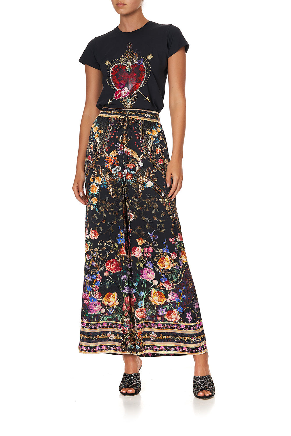 SLIM FIT ROUND NECK TSHIRT MIRROR MIRROR