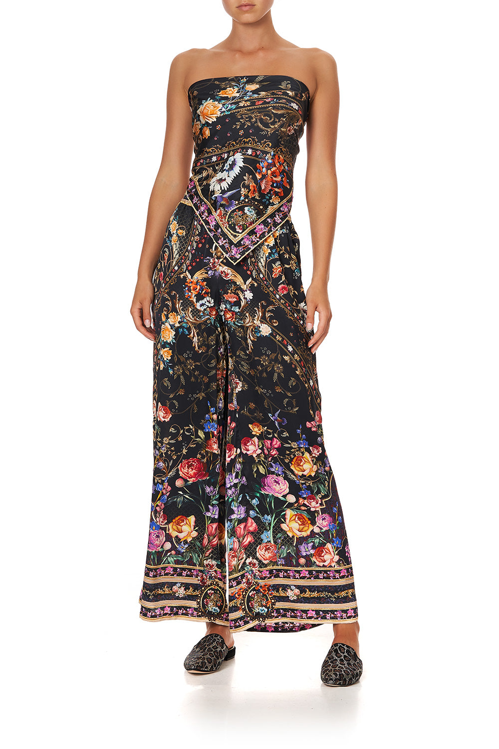 LARGE SQUARE SCARF BLUSHING MANOR