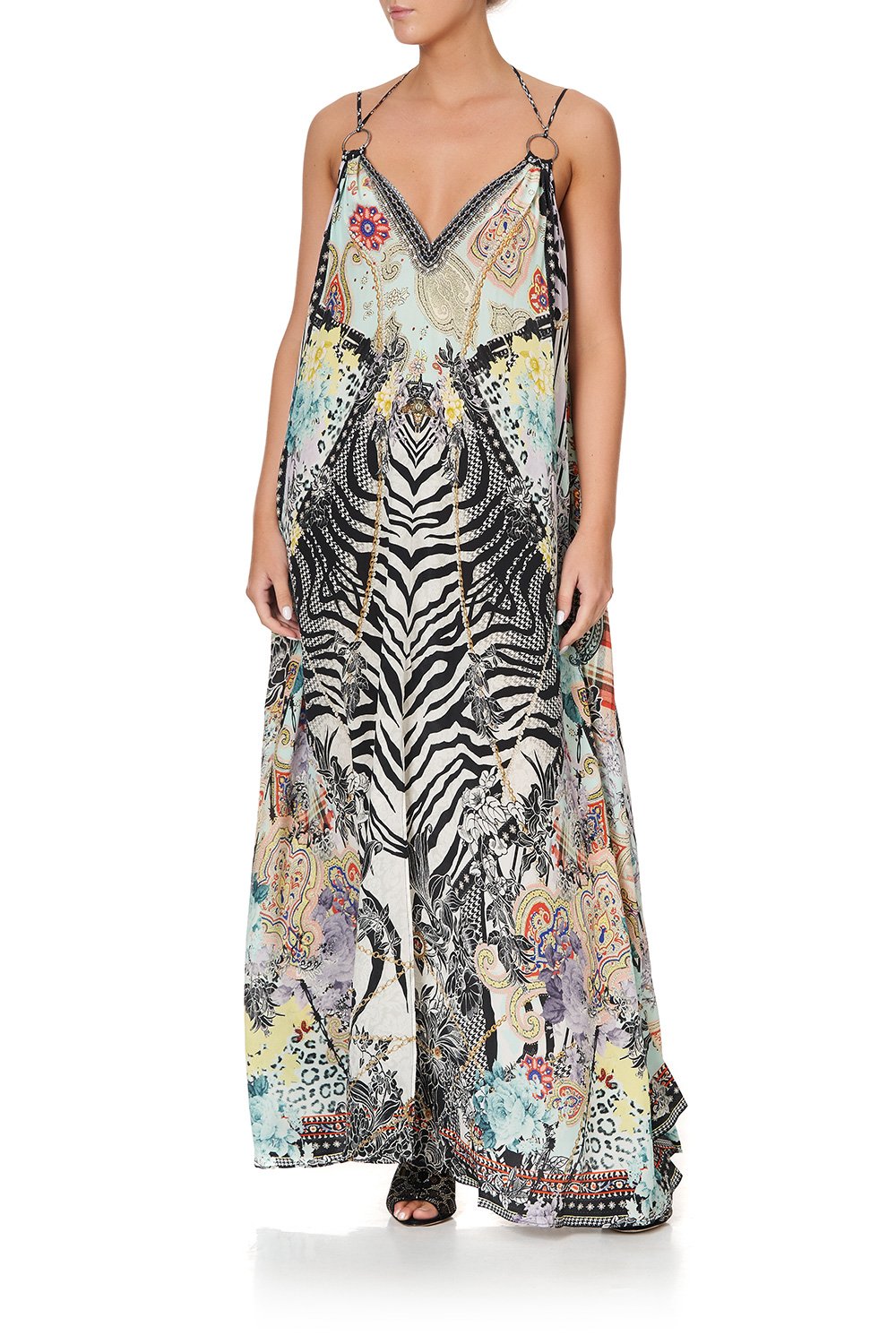 RING DETAIL STRAP DRESS THINK KINKS