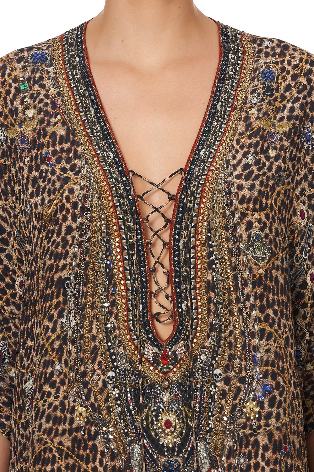 SHORT LACE UP KAFTAN POETIC ANARCHY