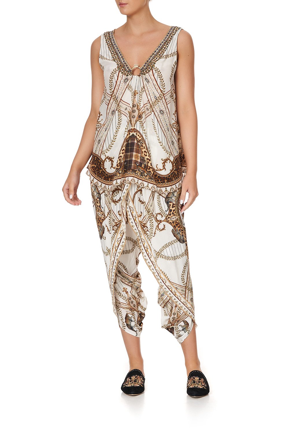 WIDE STRAP U-RING TOP MIND YOUR MANOR