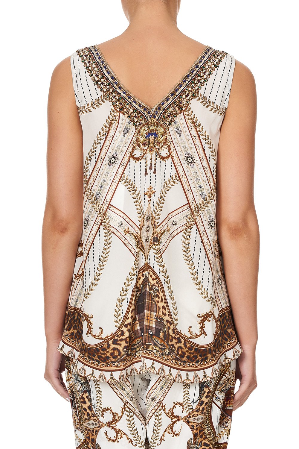 WIDE STRAP U-RING TOP MIND YOUR MANOR