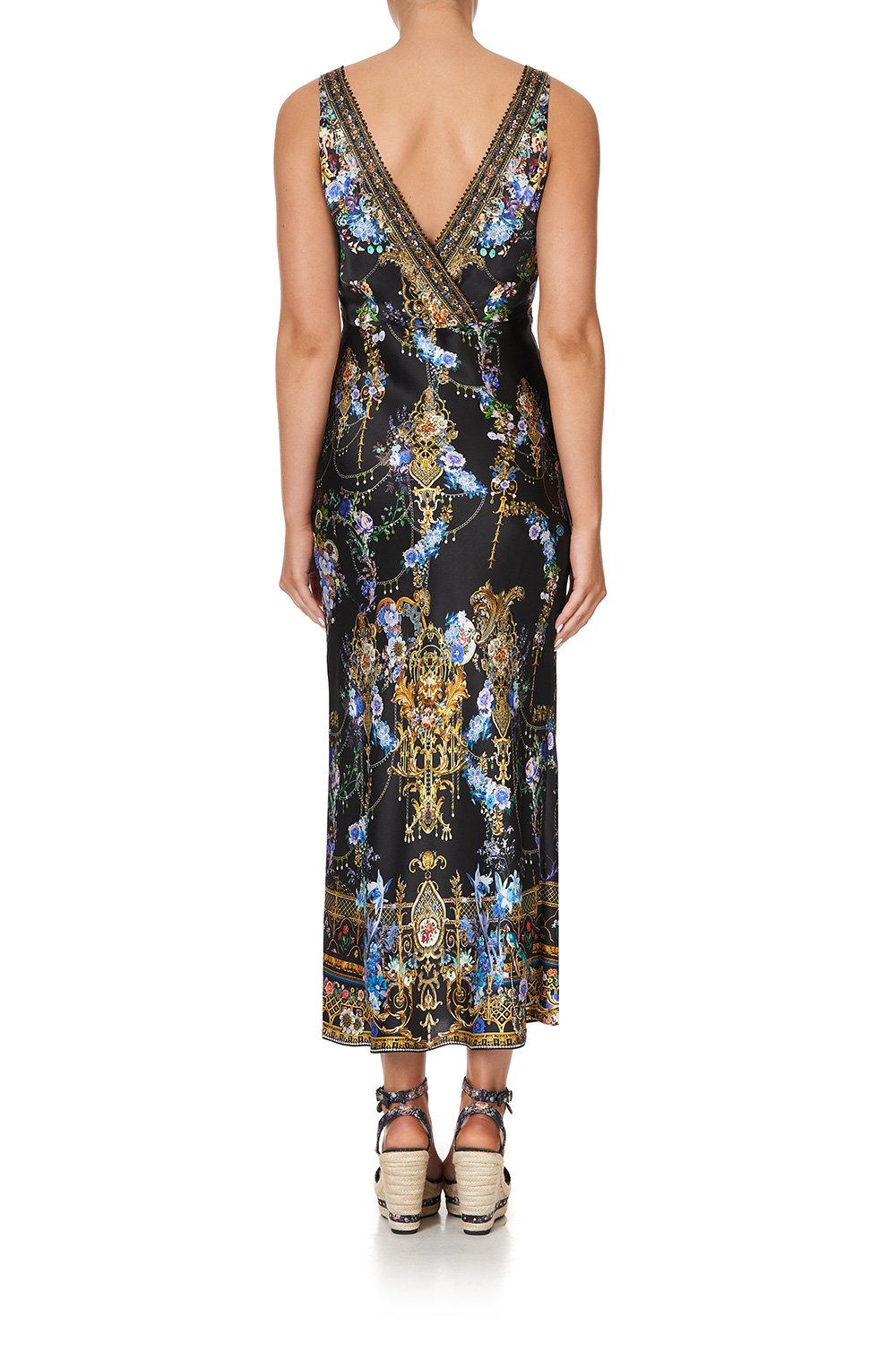 V-NECK SLIP DRESS PALACE PLAYHOUSE