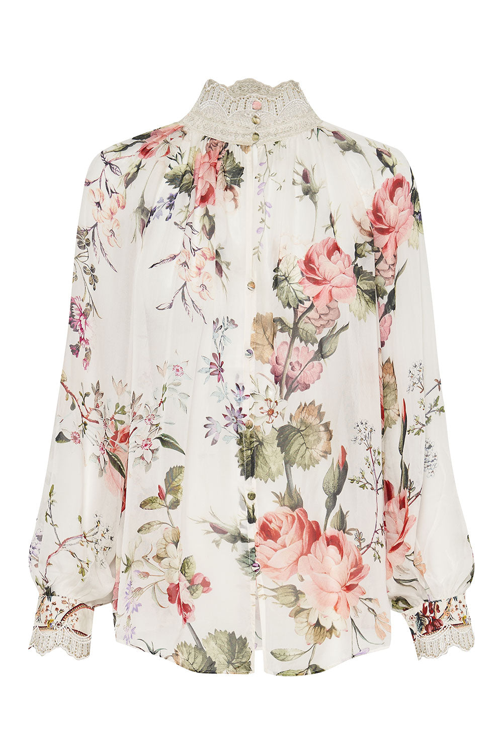 RAGLAN BUTTON UP SHIRT LONDON LOOMS