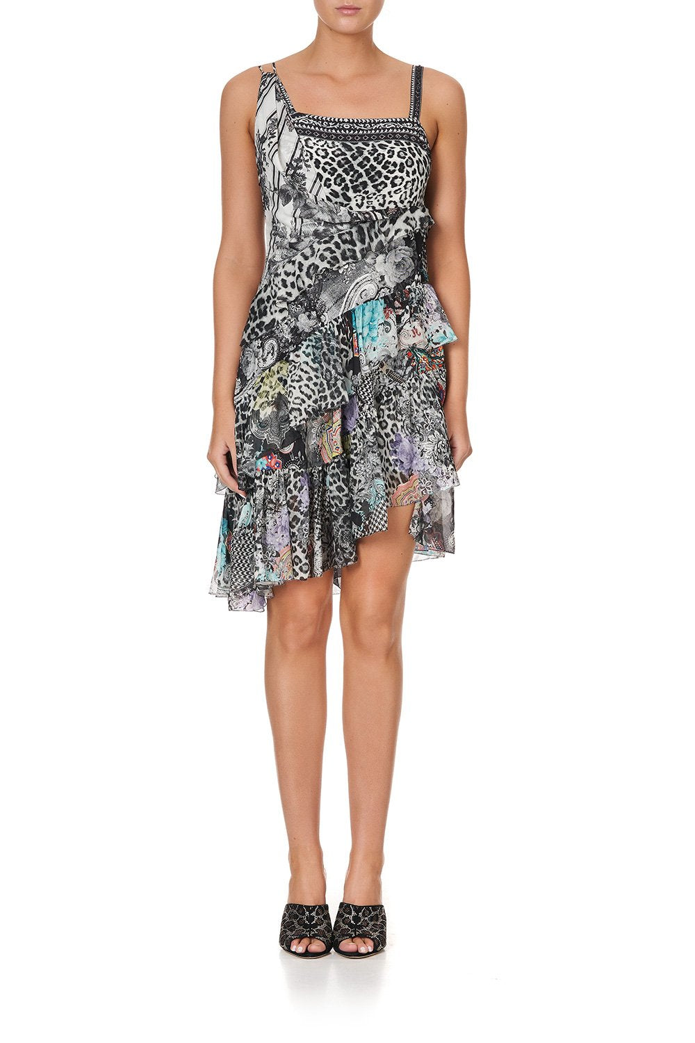 MINI ASYMMETRICAL HANKERCHIEF DRESS SID THE KID