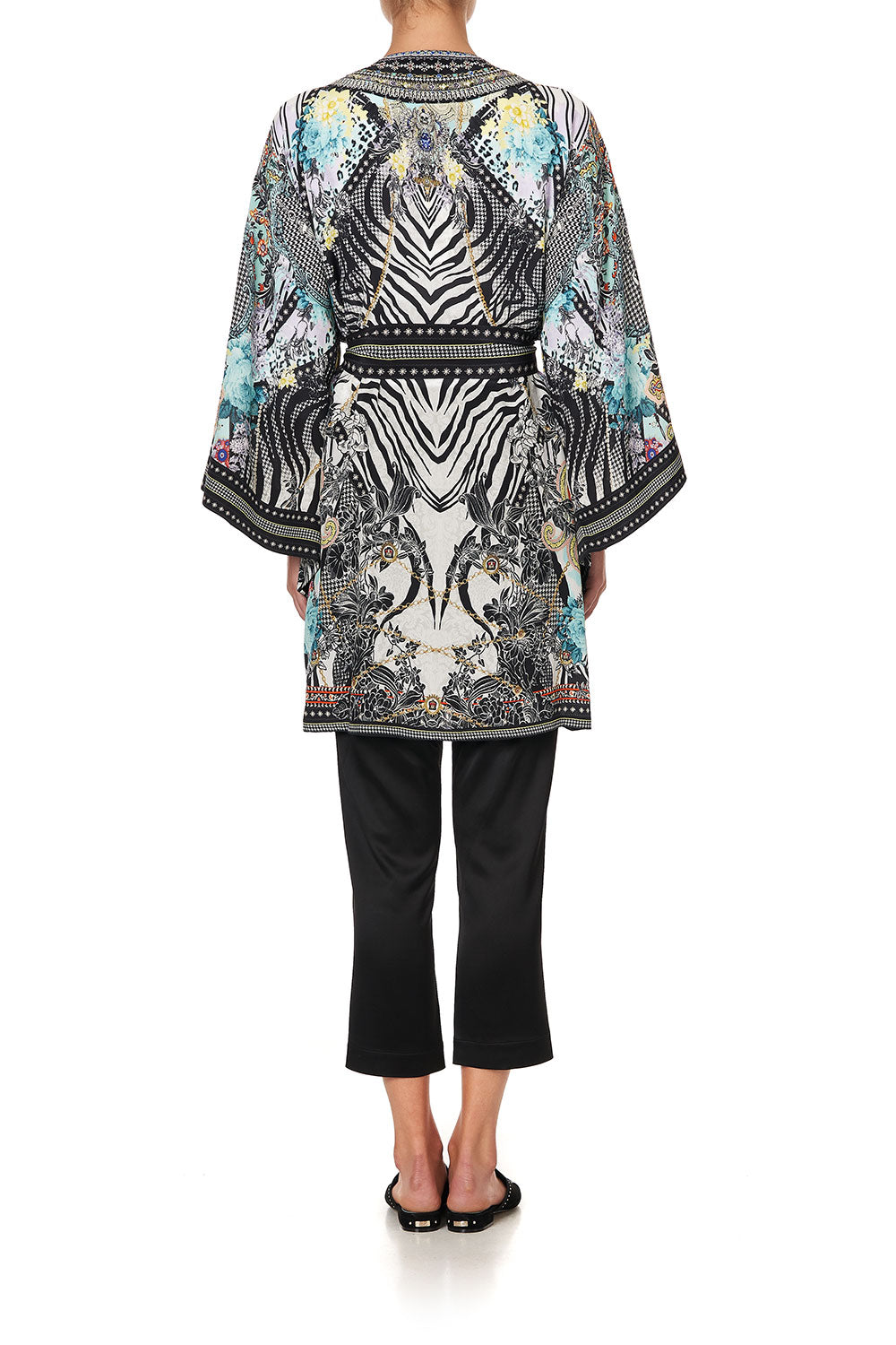 KIMONO WITH TIE BELT THINK KINKS