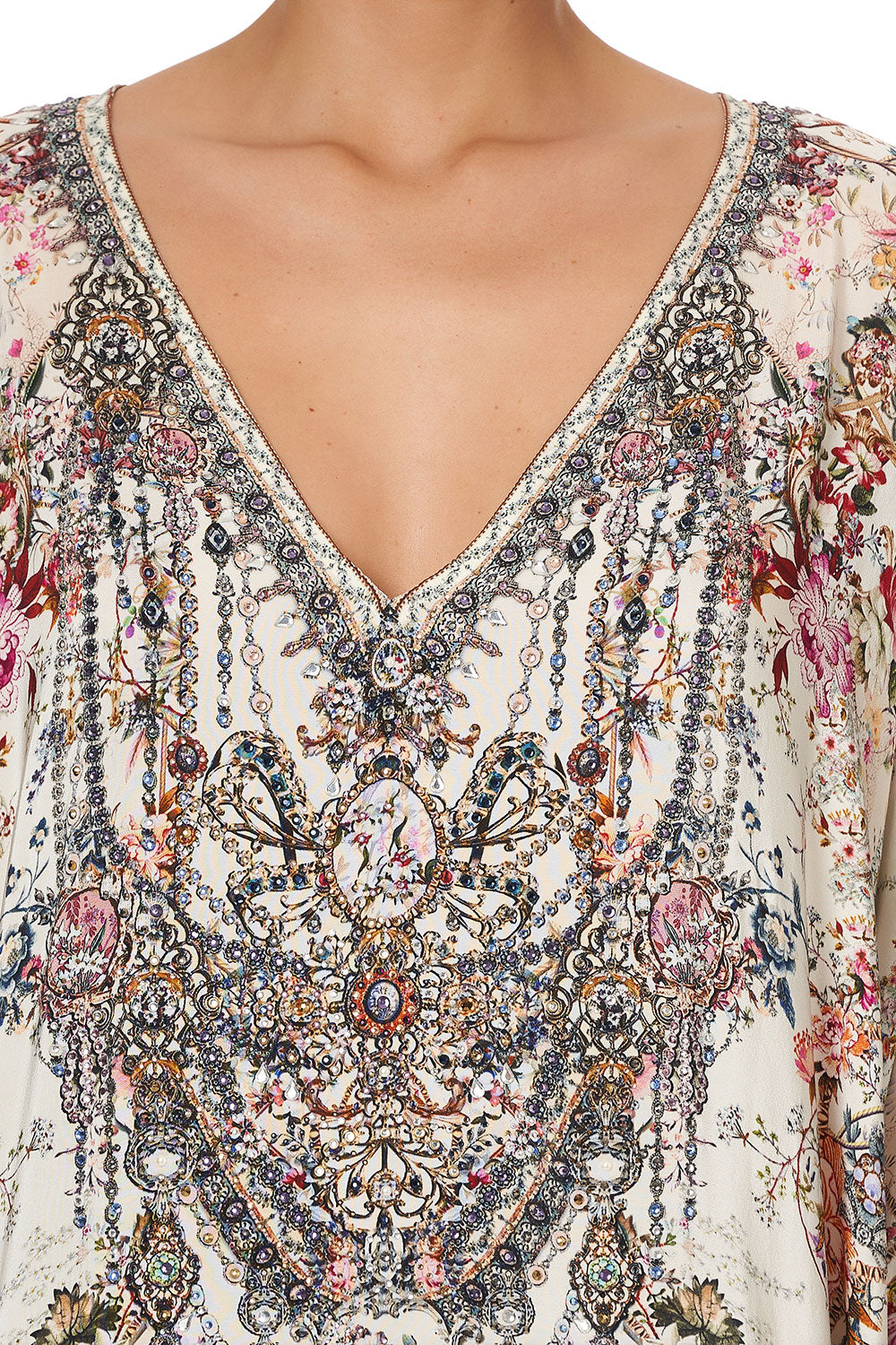 SHORT KAFTAN WITH CUFF LONDON LOOMS