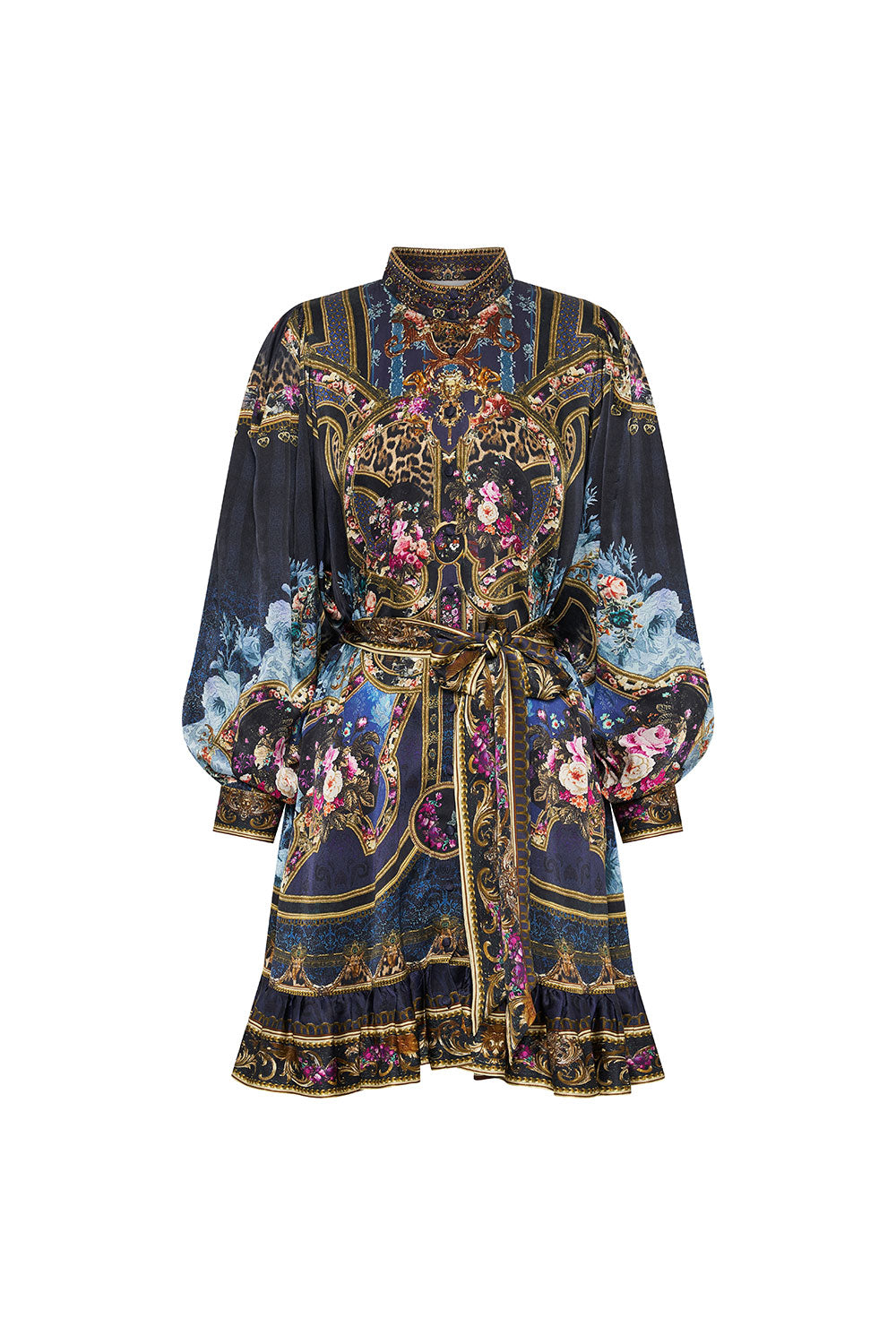 DROP SLEEVE SHIRT DRESS FIELDS OF TREASURE