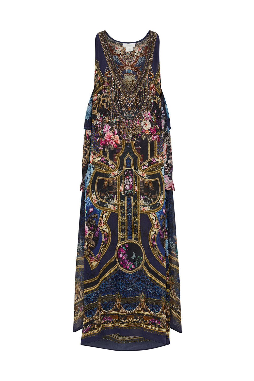 TIE FRONT MULTIWEAR DRESS FIELDS OF TREASURE