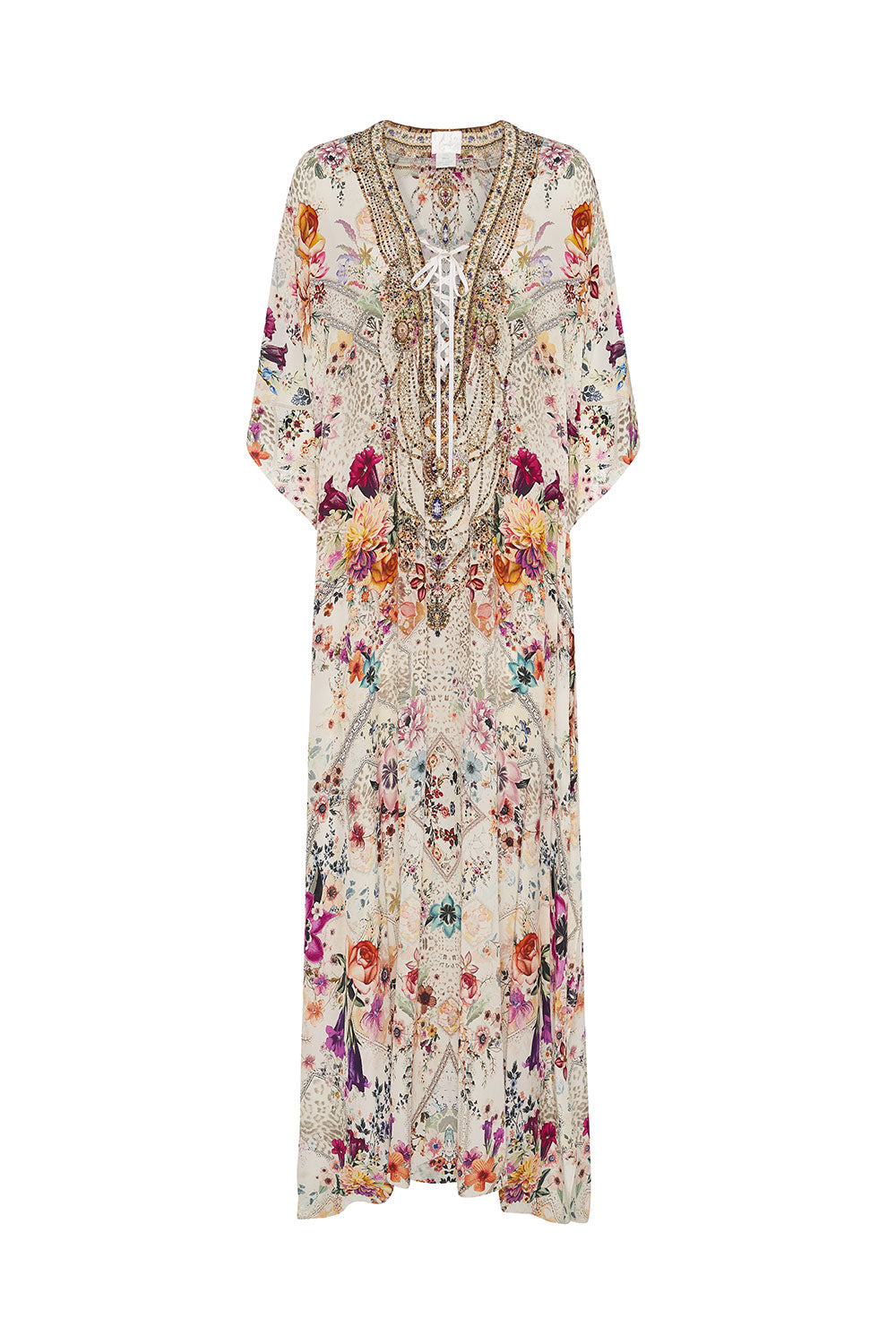 LACE UP KAFTAN SEW IN LOVE