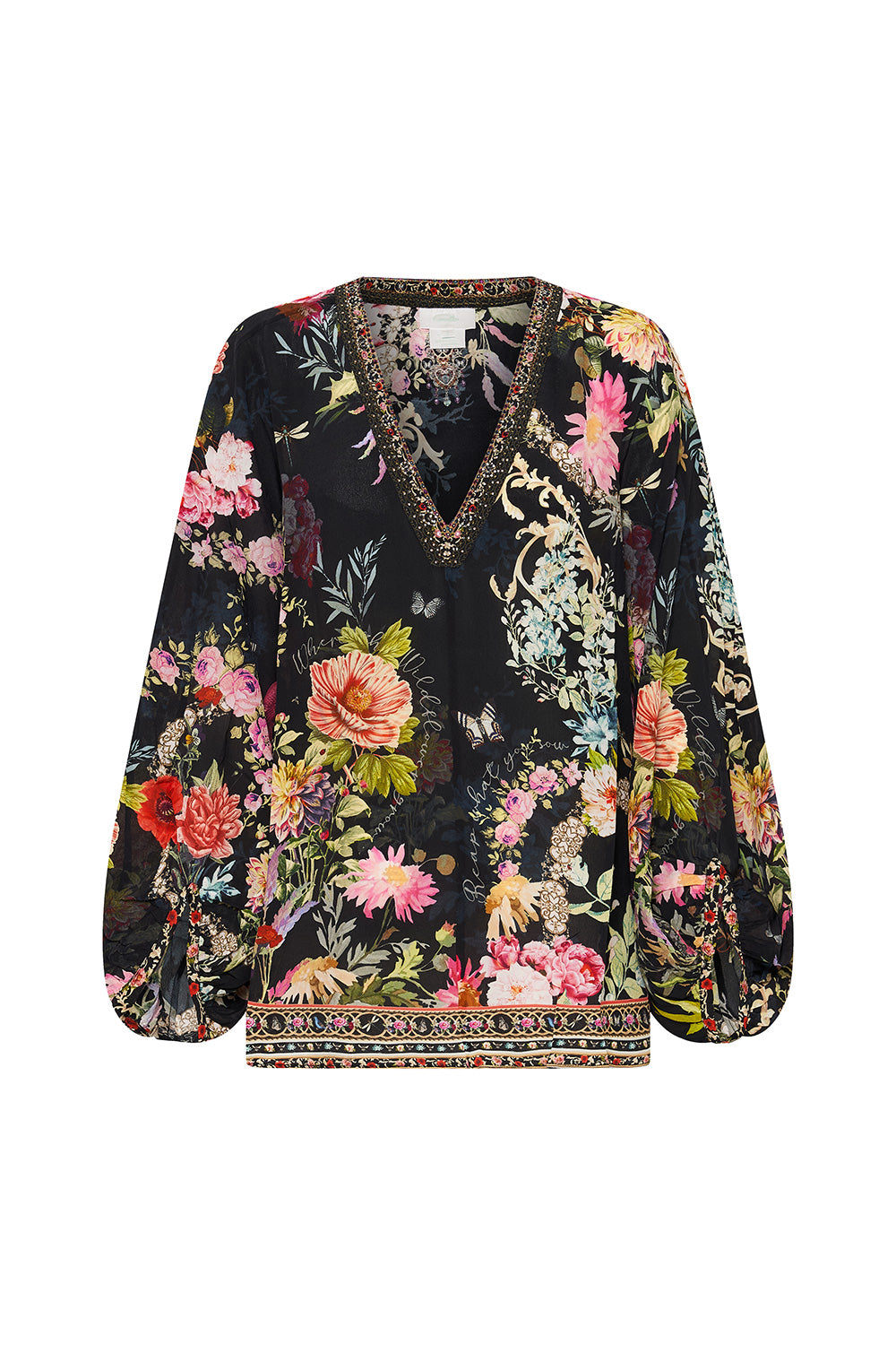 PANEL SLEEVE BLOUSE HAMPTON HIVE