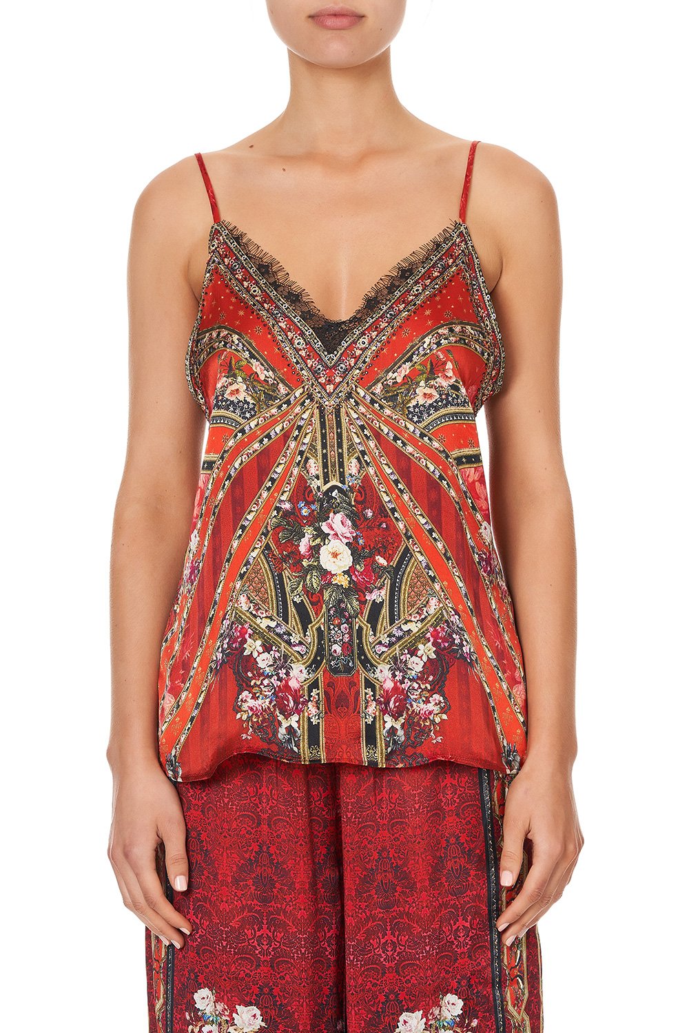 LACE TRIM CAMI STORIES OF A STATION