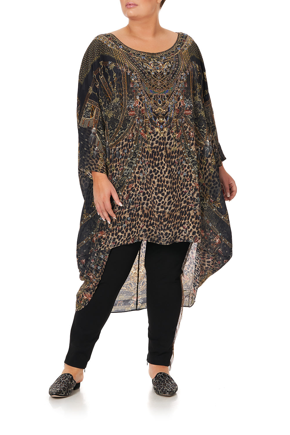 SCOOP BACK HEM DRESS ABINGDON PALACE