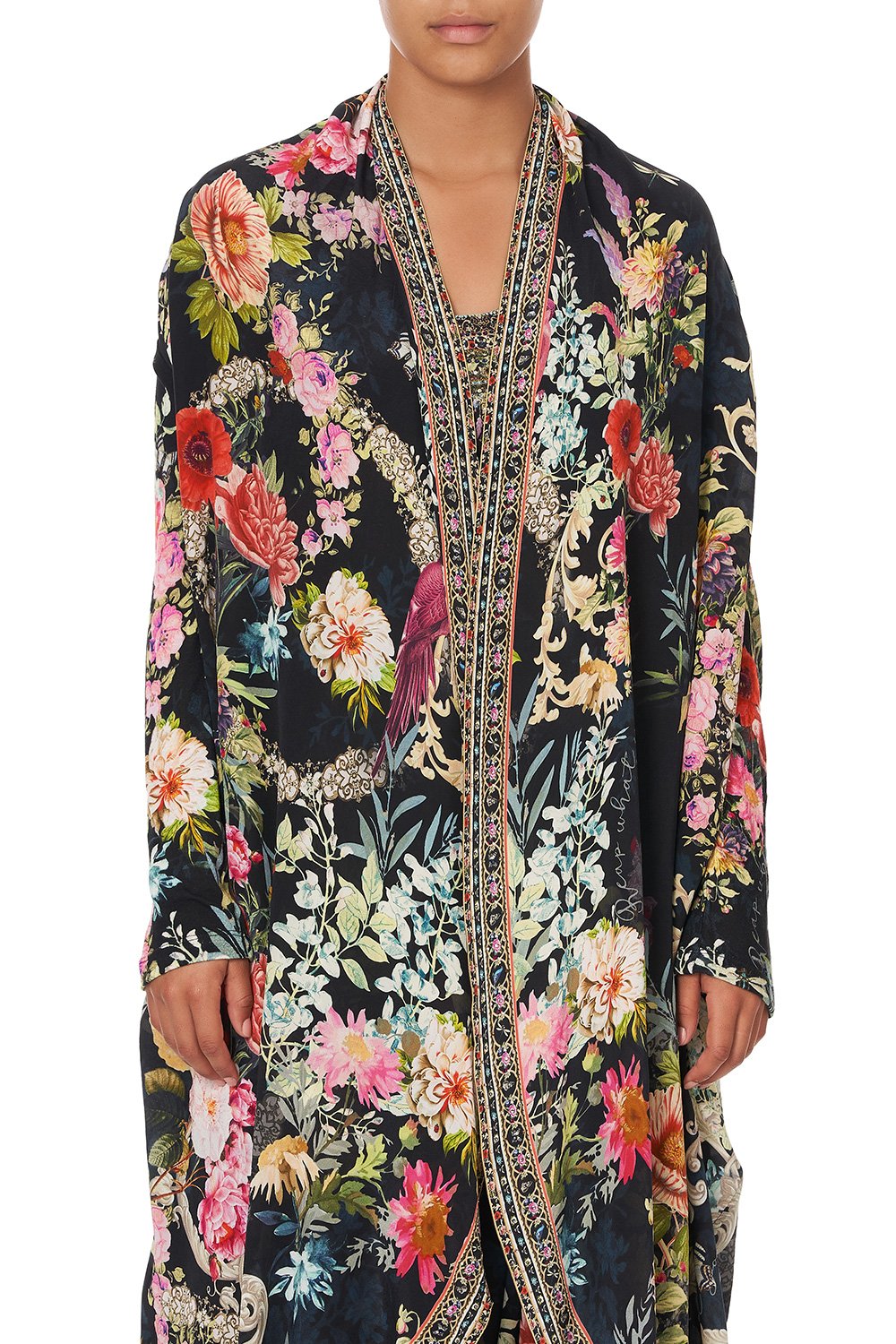 LONG CASUAL JACKET WITH POCKETS HAMPTON HIVE