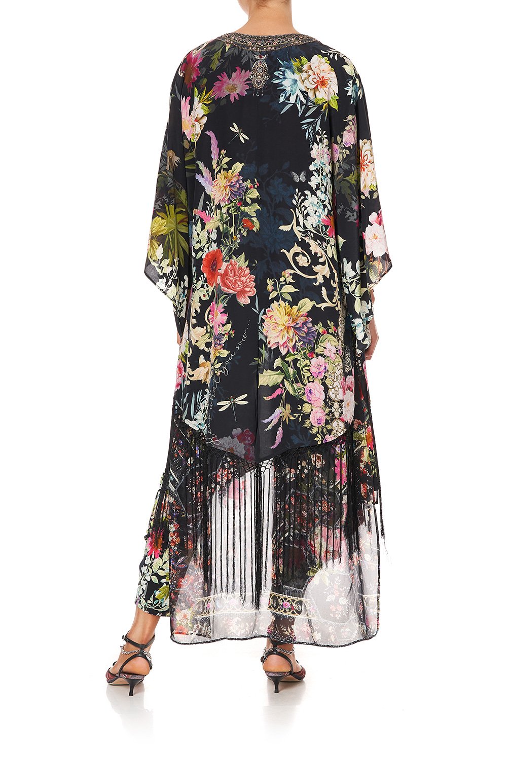 KIMONO WITH LONG UNDER LAYER HAMPTON HIVE