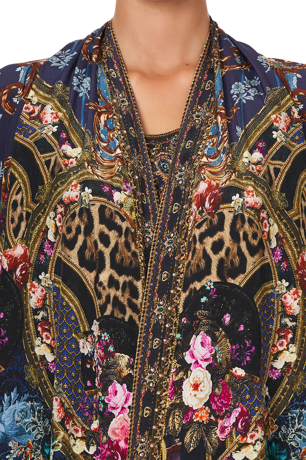 LONG CASUAL JACKET WITH POCKETS FIELDS OF TREASURE