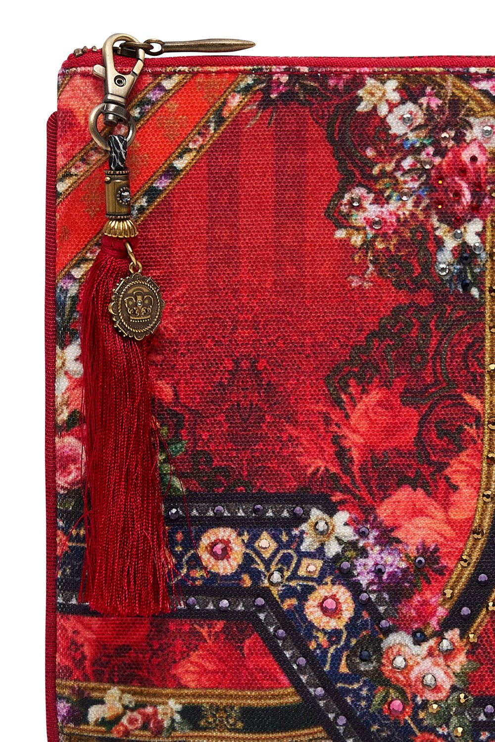 SMALL CANVAS CLUTCH STORIES OF A STATION