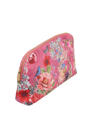 LARGE COSMETIC CASE PATCHWORK HEART
