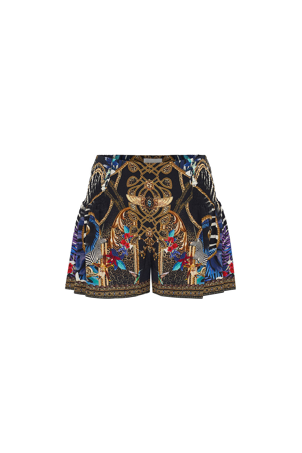 SHORTS WITH SIDE FLOUNCE RAINBOW ROOM