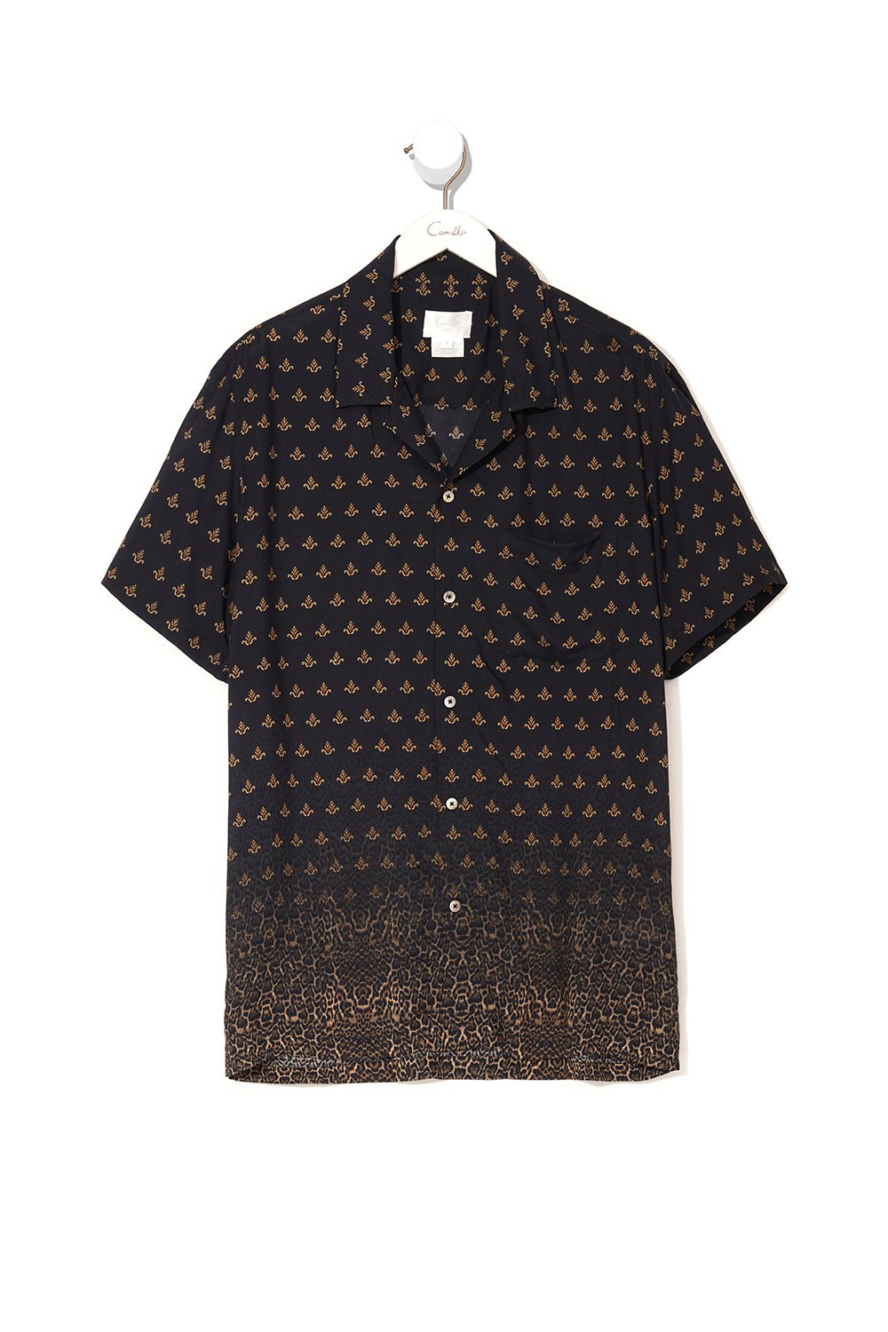 SHORT SLEEVE CAMP COLLARED SHIRT ABINGDON PALACE
