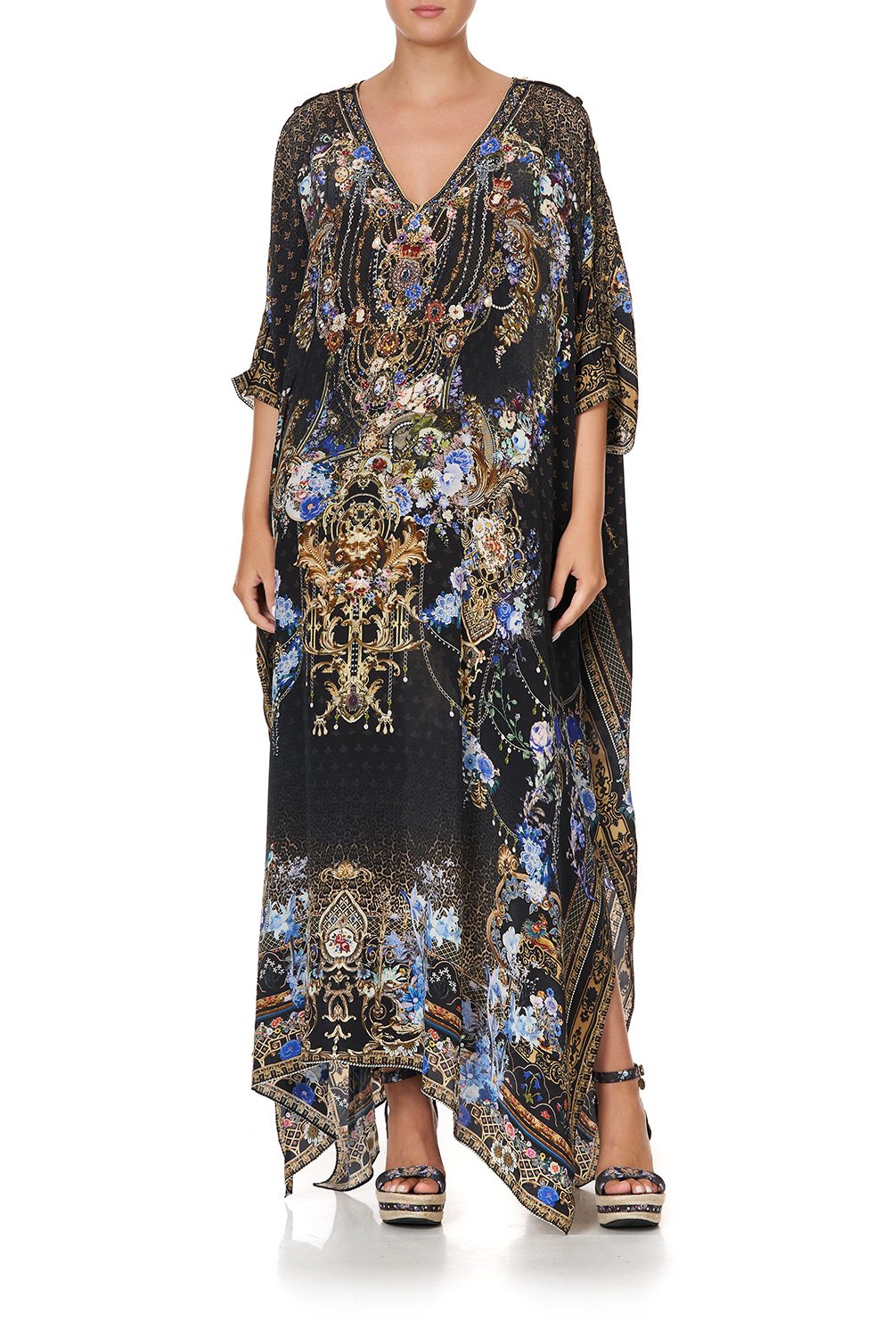 LONG KAFTAN WITH BUTTONS PALACE PLAYHOUSE