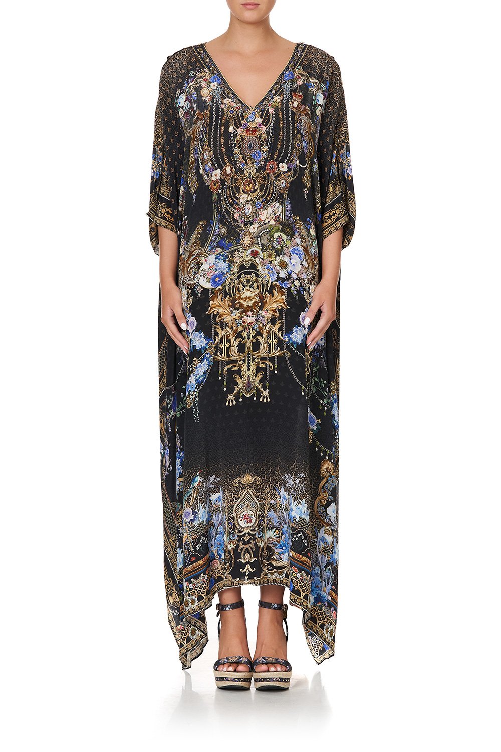 LONG KAFTAN WITH BUTTONS PALACE PLAYHOUSE