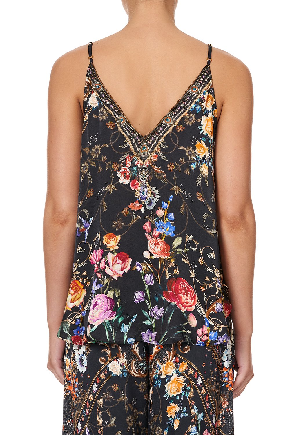 V NECK CAMI BLUSHING MANOR