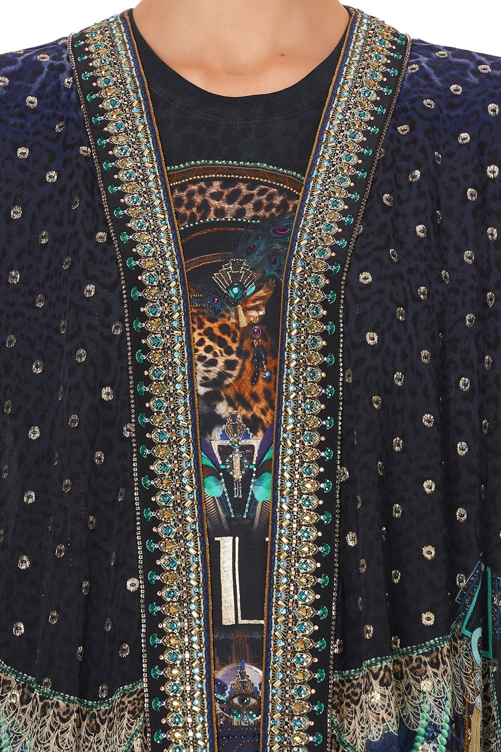 SCALLOPED EDGE LAYER DRIPPING IN DECO