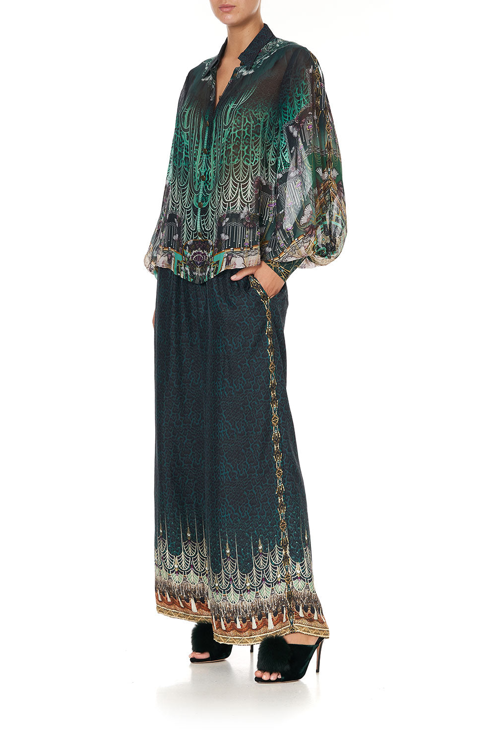 SPLIT SLEEVE BLOUSE FITZGERALDS FLAPPER