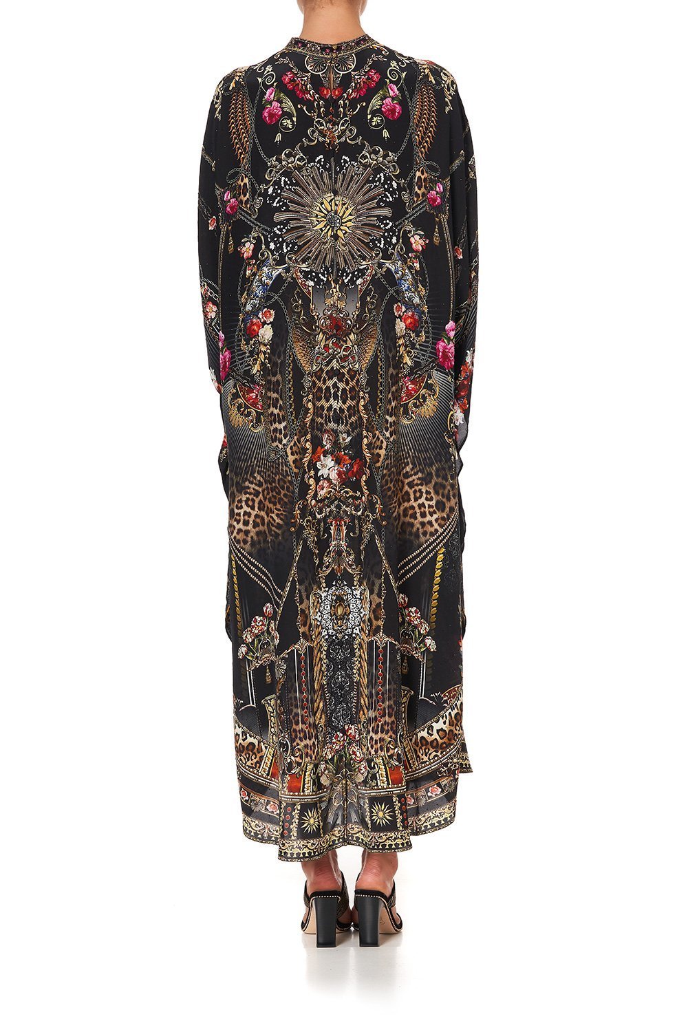 KAFTAN WITH HIGH COLLAR STAND GOTHIC GODDESS