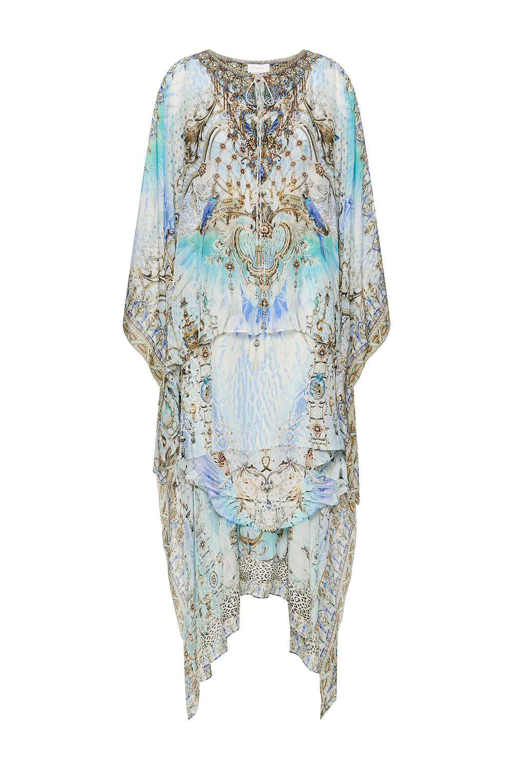 LONG SHEER OVERLAY DRESS GATSBYS GIRL