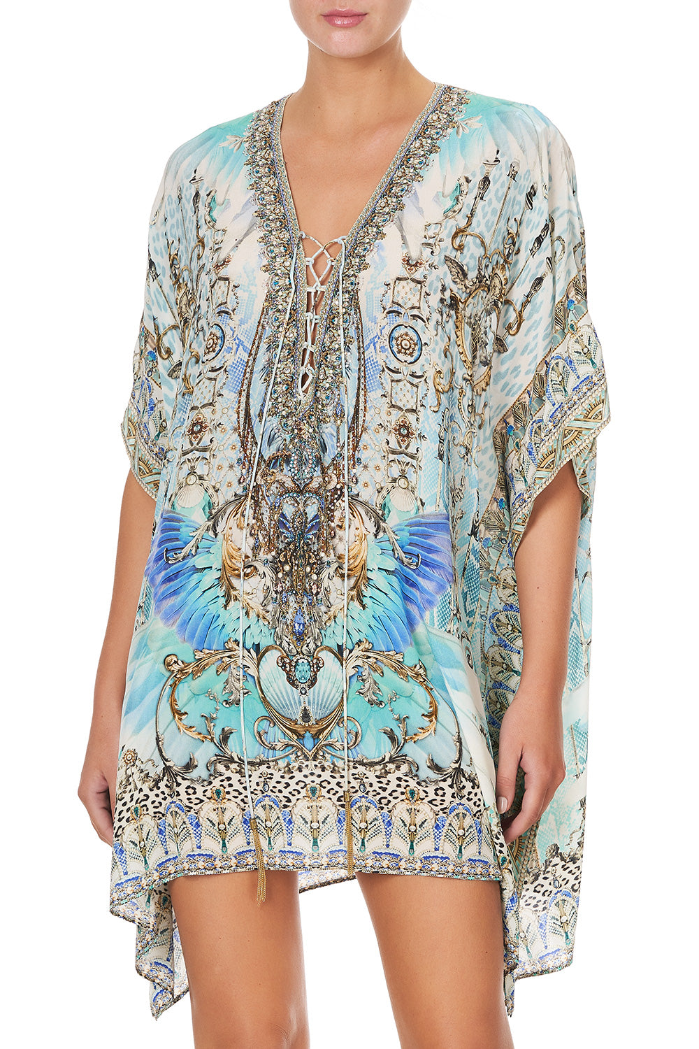 SHORT LACE UP KAFTAN GATSBYS GIRL