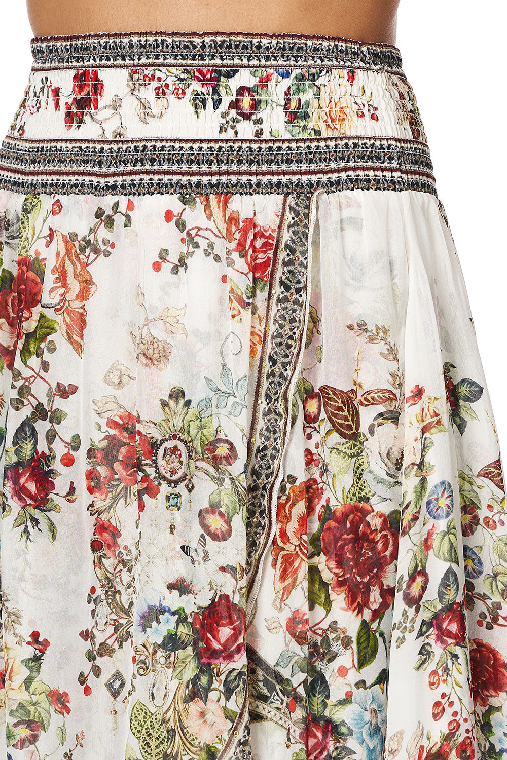 CROSS OVERLAY PANT SHAKESPEARES GARDEN