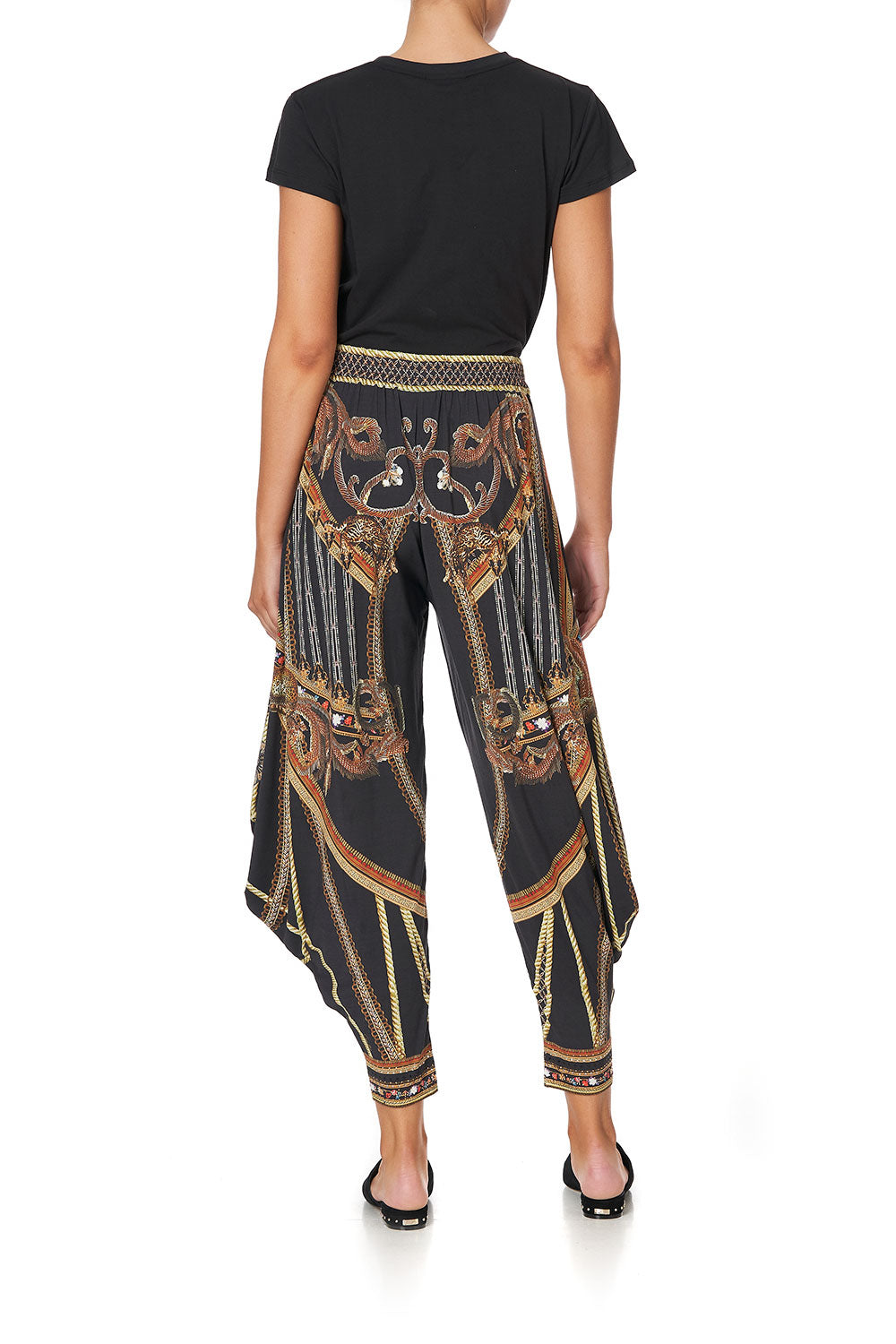 JERSEY DRAPE PANT WITH POCKET BELLE OF THE BAROQUE