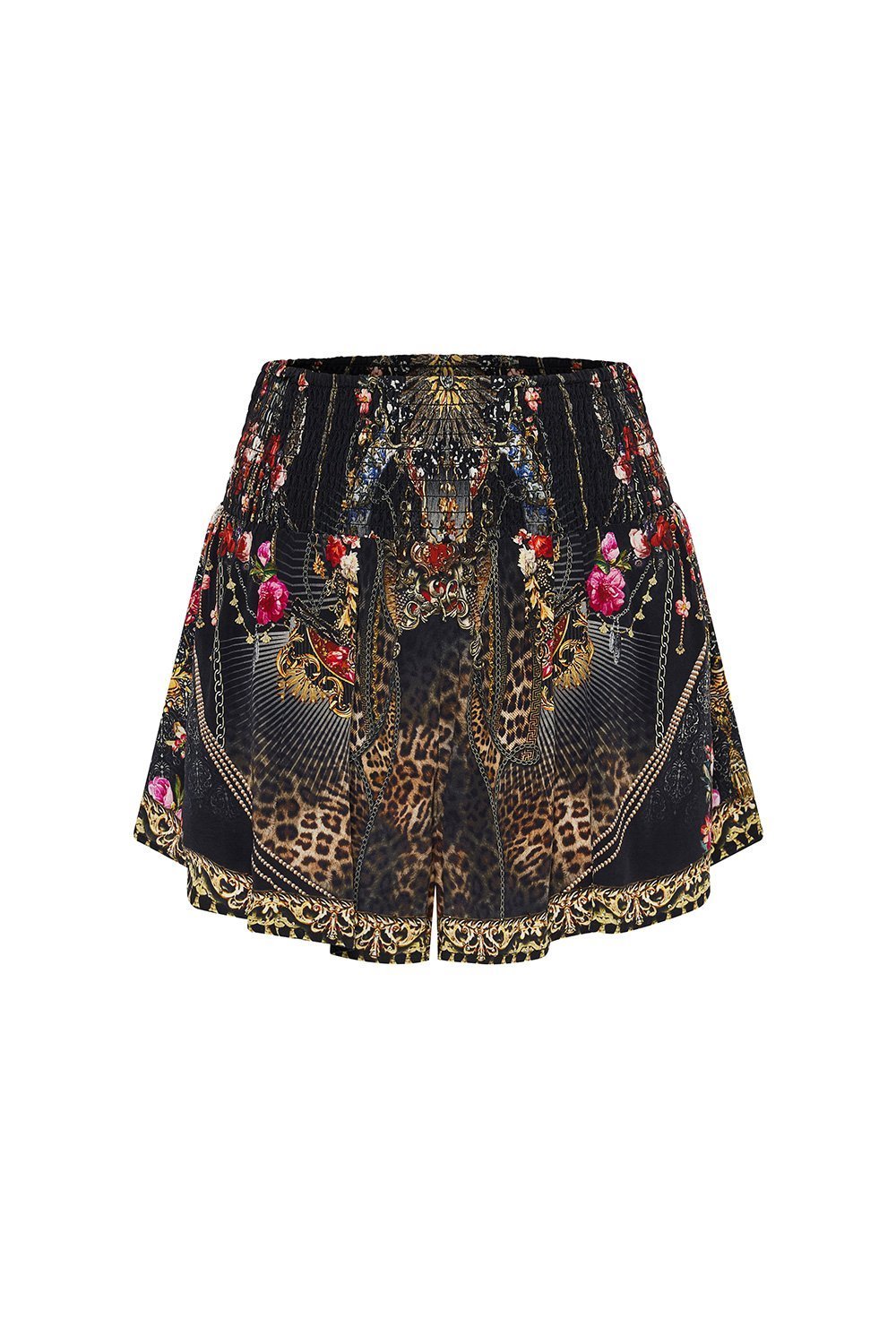 SHIRRED WAIST SHORT GOTHIC GODDESS